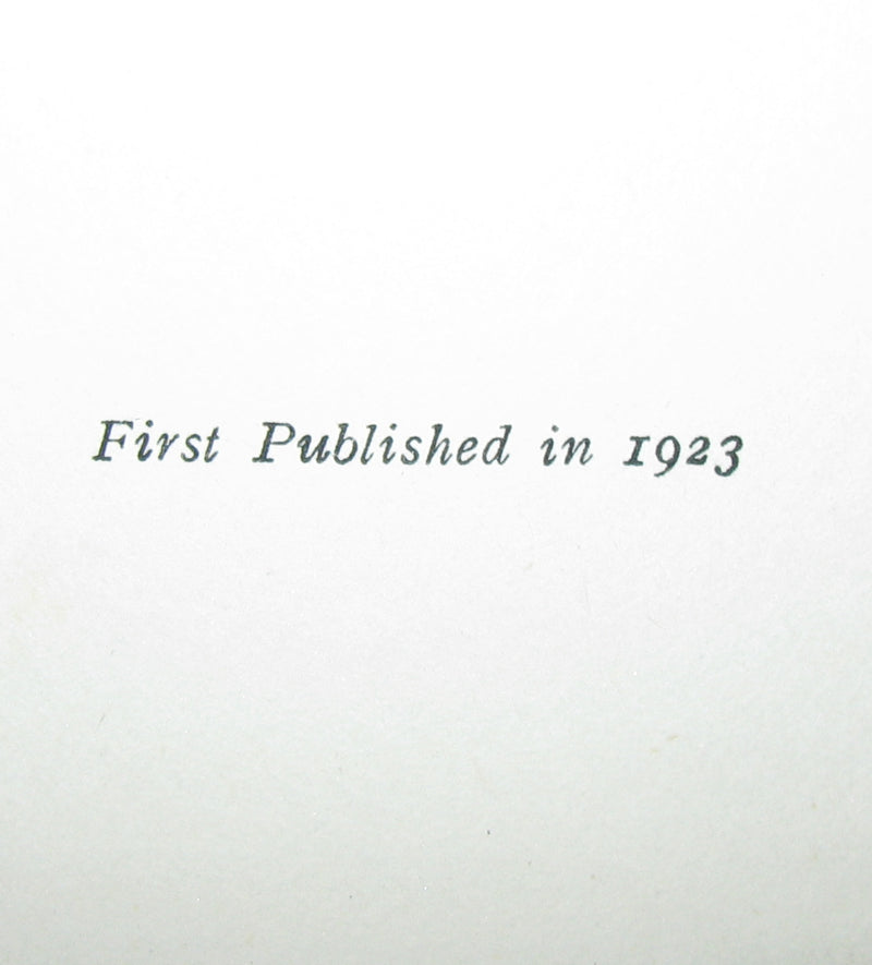 1923 Rare Book - The Rose Fyleman Fairy Book Illustrated by Hilda T. Miller. First Edition.