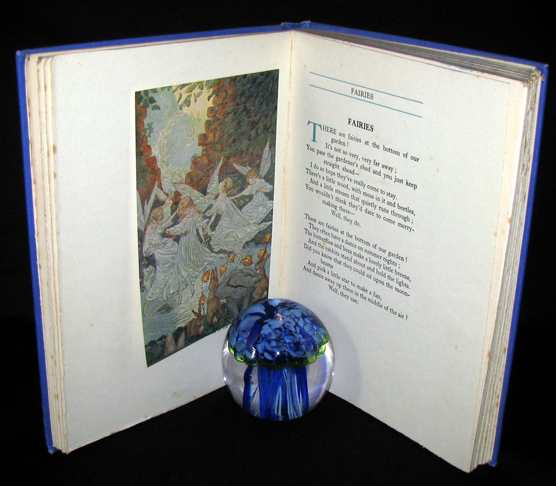 1923 Rare Book - The Rose Fyleman Fairy Book Illustrated by Hilda T. Miller. First Edition.
