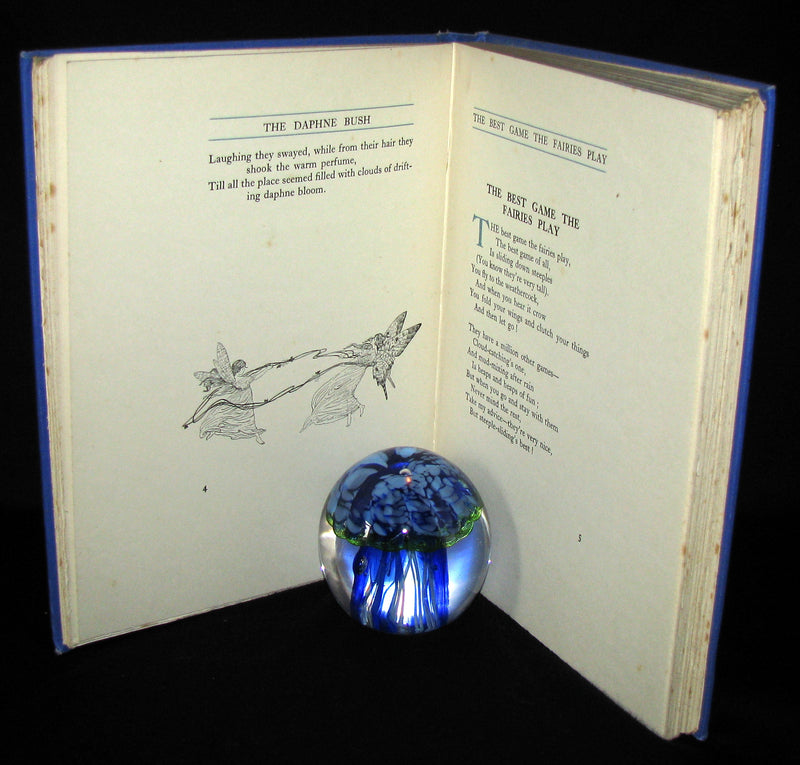 1923 Rare Book - The Rose Fyleman Fairy Book Illustrated by Hilda T. Miller. First Edition.