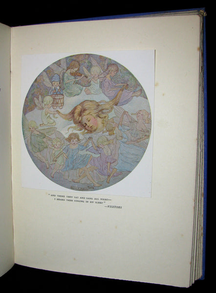 1923 Rare Book - The Rose Fyleman Fairy Book Illustrated by Hilda T. Miller. First Edition.