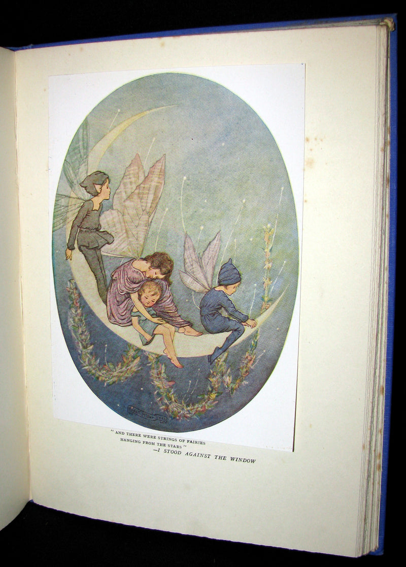 1923 Rare Book - The Rose Fyleman Fairy Book Illustrated by Hilda T. Miller. First Edition.