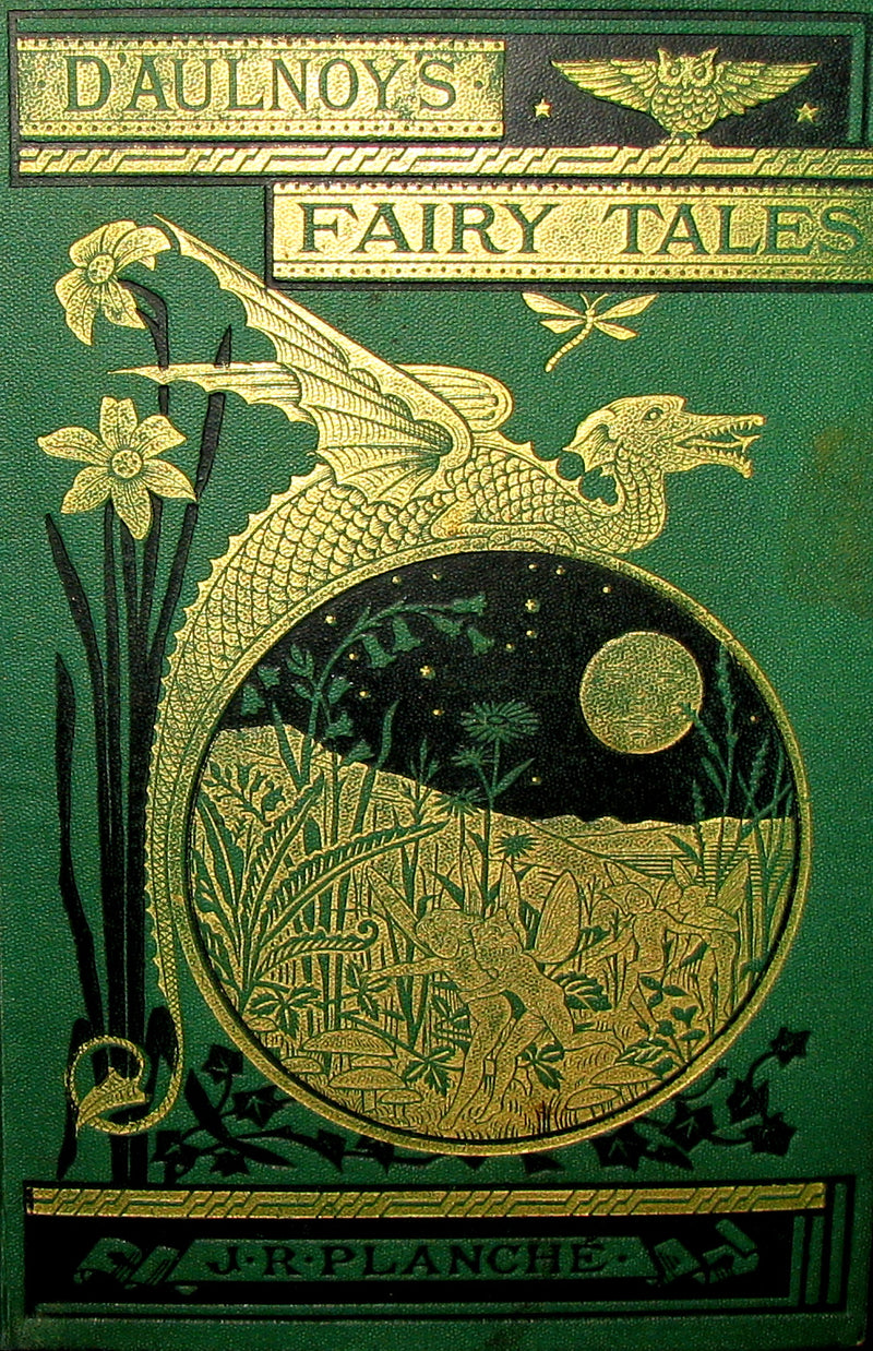 1881 Rare Victorian Book - Fairy Tales by The Countess d'Aulnoy