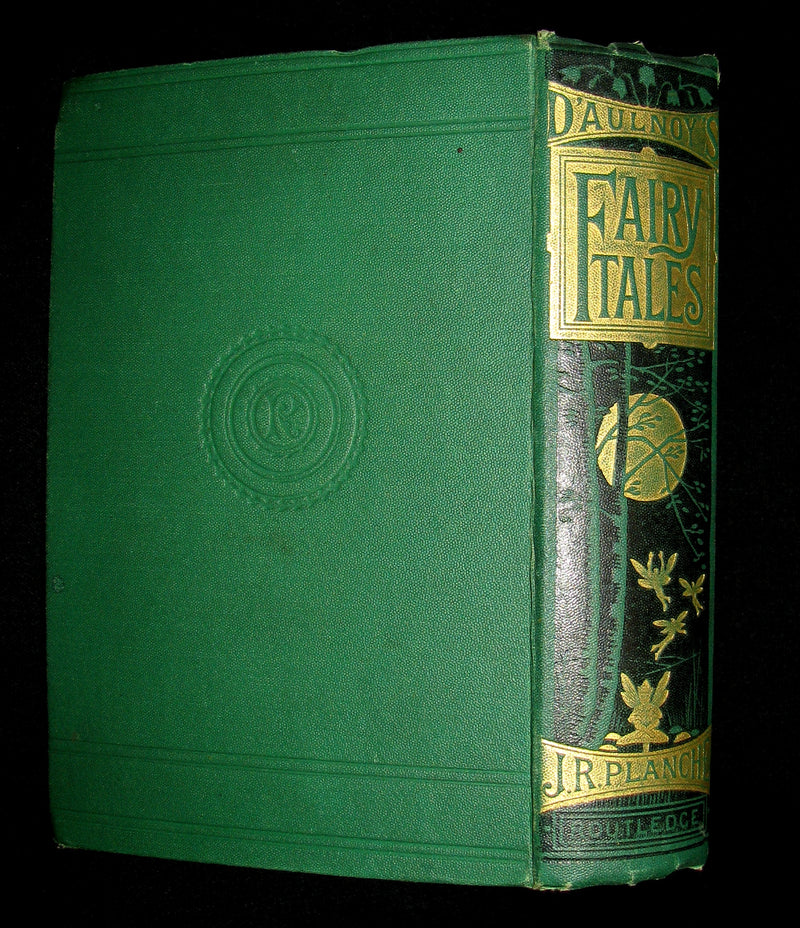 1881 Rare Victorian Book - Fairy Tales by The Countess d'Aulnoy