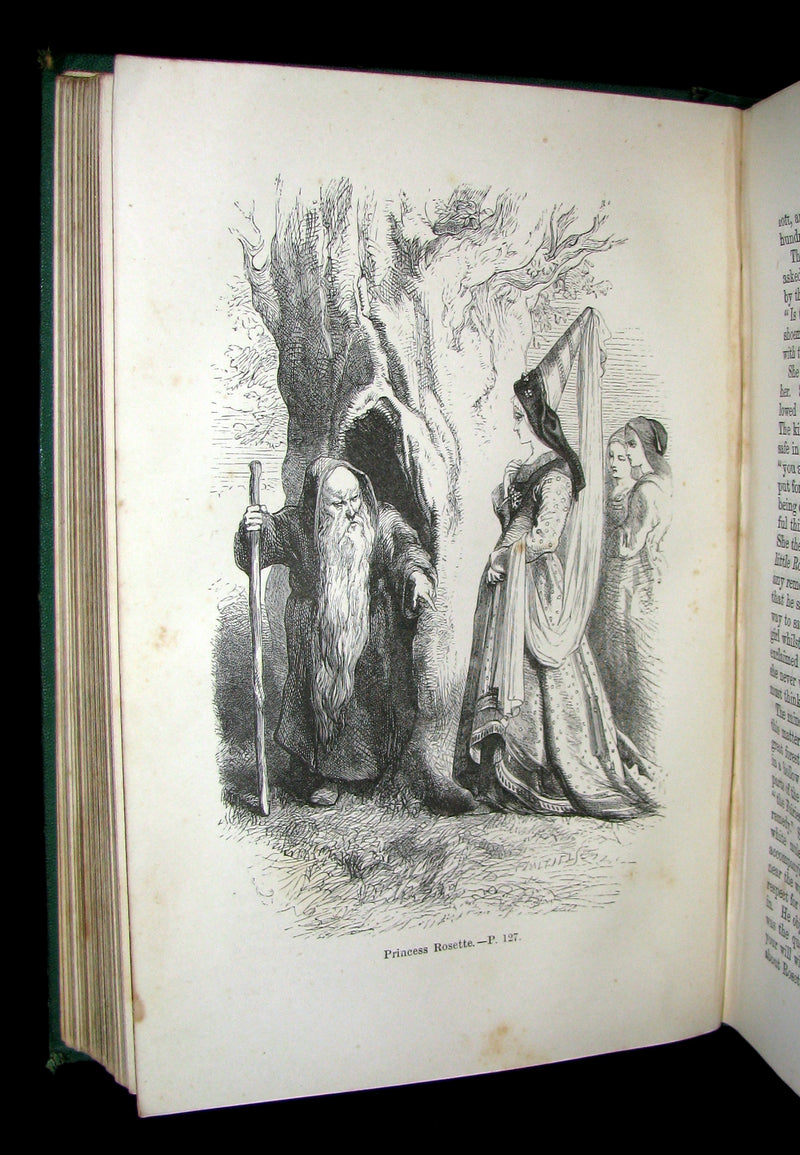 1881 Rare Victorian Book - Fairy Tales by The Countess d'Aulnoy