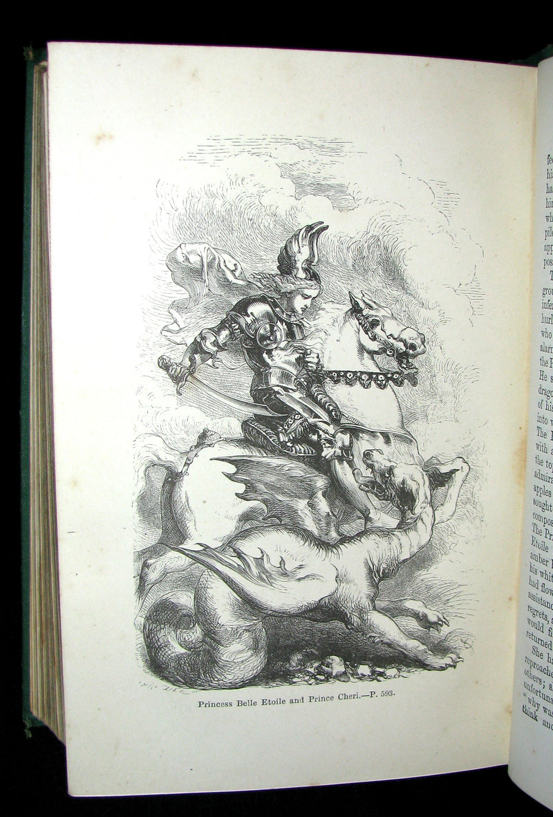 1881 Rare Victorian Book - Fairy Tales by The Countess d'Aulnoy