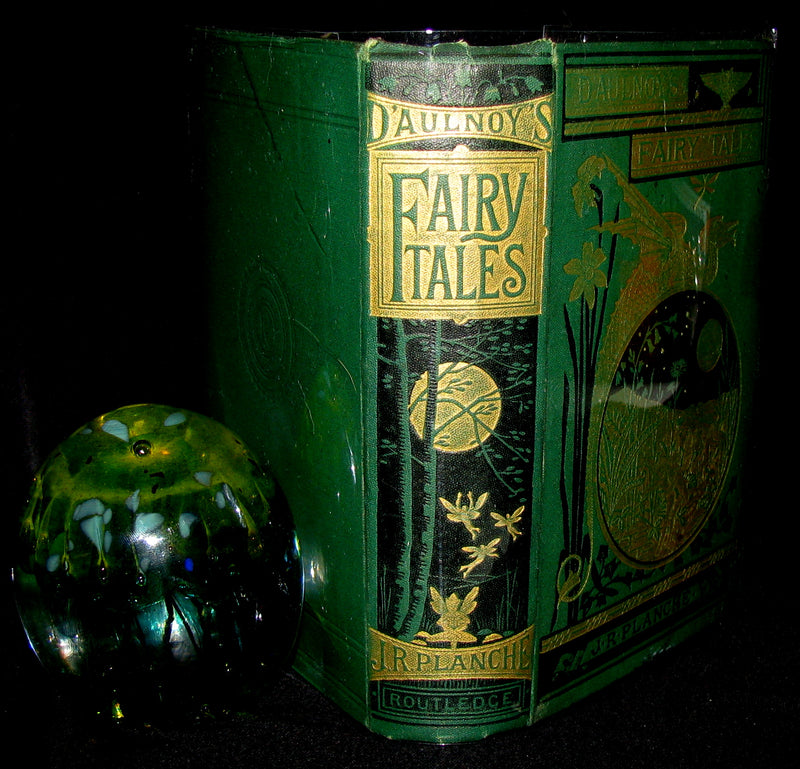 1881 Rare Victorian Book - Fairy Tales by The Countess d'Aulnoy