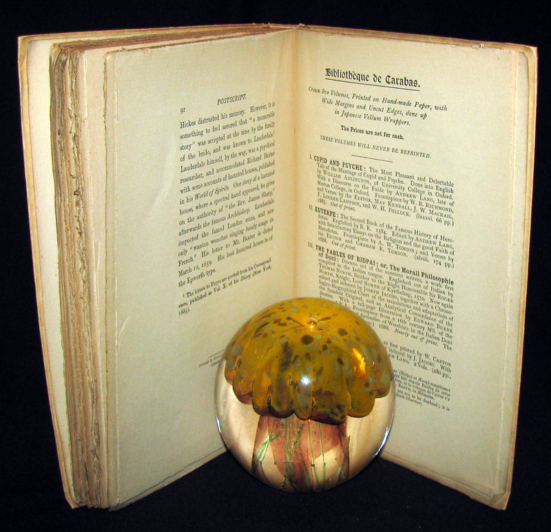 1893 Scarce Victorian Book - The Secret Commonwealth of Elves, Fauns & Fairies by Robert Kirk