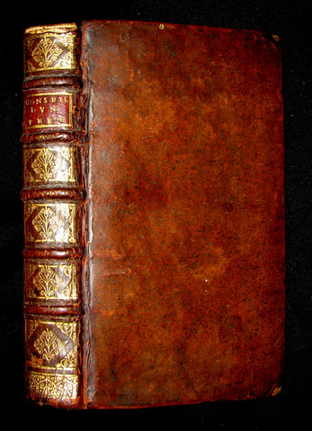 1695 Scarce French Book ~ Les Conseils d'un Père à ses Enfans. Sur les divers états de la vie.