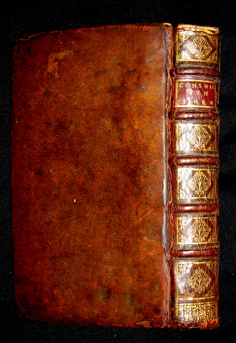 1695 Scarce French Book ~ Les Conseils d'un Père à ses Enfans. Sur les divers états de la vie.