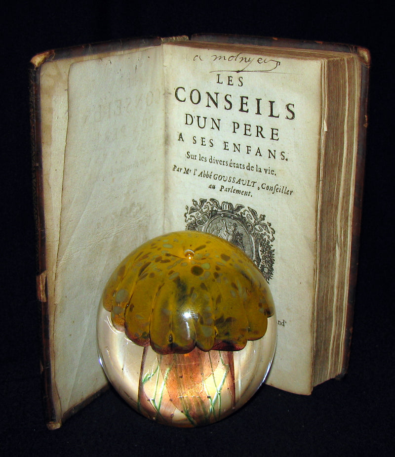 1695 Scarce French Book ~ Les Conseils d'un Père à ses Enfans. Sur les divers états de la vie.