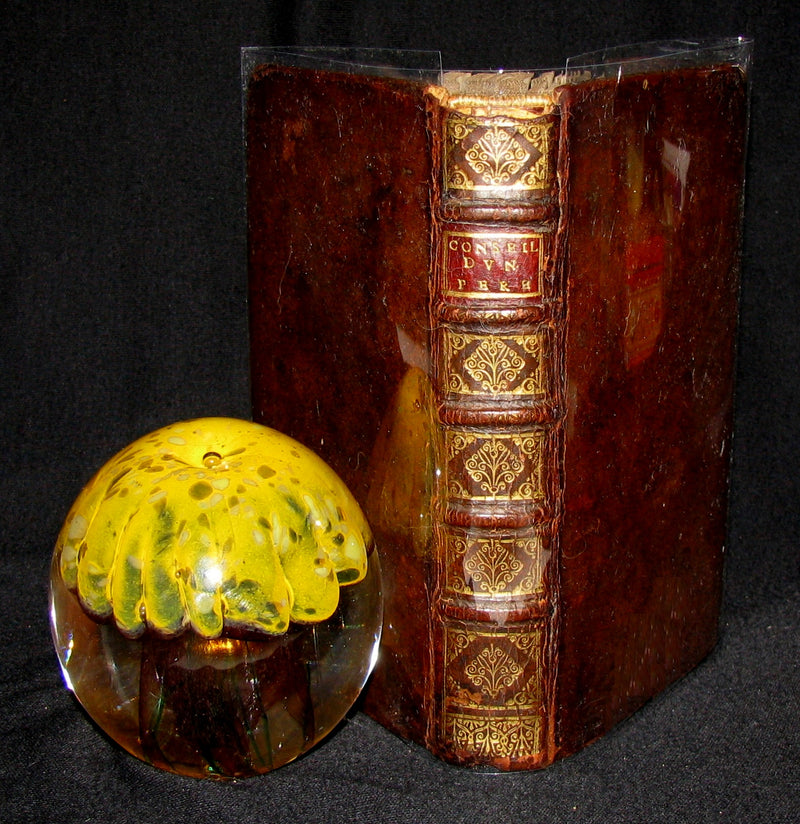 1695 Scarce French Book ~ Les Conseils d'un Père à ses Enfans. Sur les divers états de la vie.