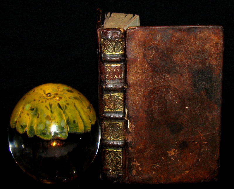 1689 Scarce French Book ~ NOSTRADAMUS ~ Les Vrayes Centuries et Propheties.
