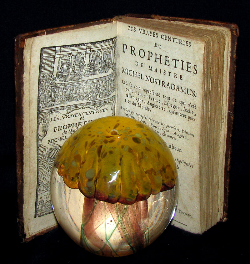 1689 Scarce French Book ~ NOSTRADAMUS ~ Les Vrayes Centuries et Propheties.