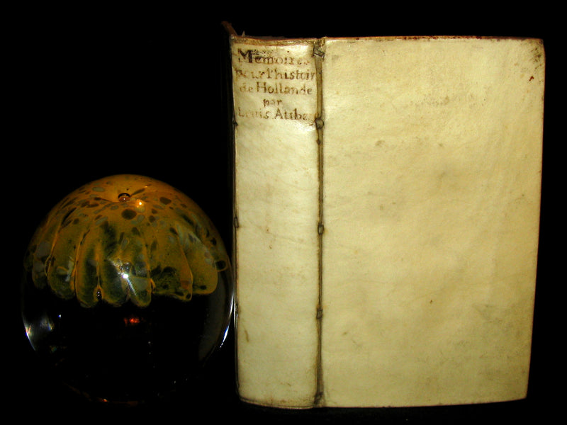 1680 Rare French Book -  History of Holland and other United Provinces