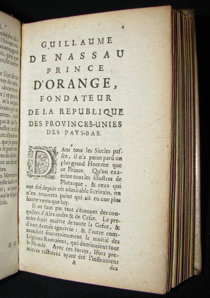 1680 Rare French Book -  History of Holland and other United Provinces