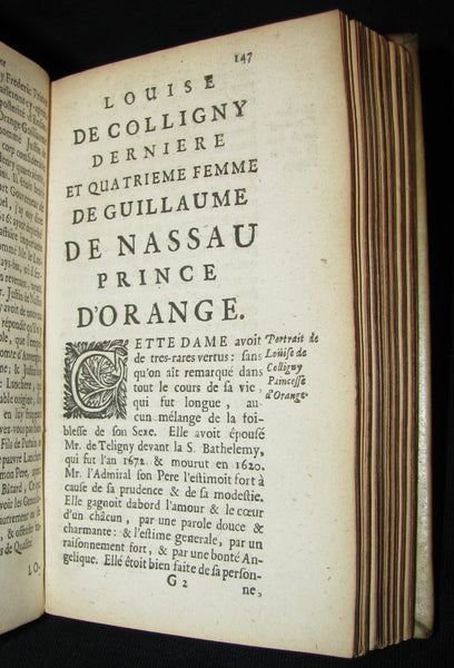 1680 Rare French Book -  History of Holland and other United Provinces