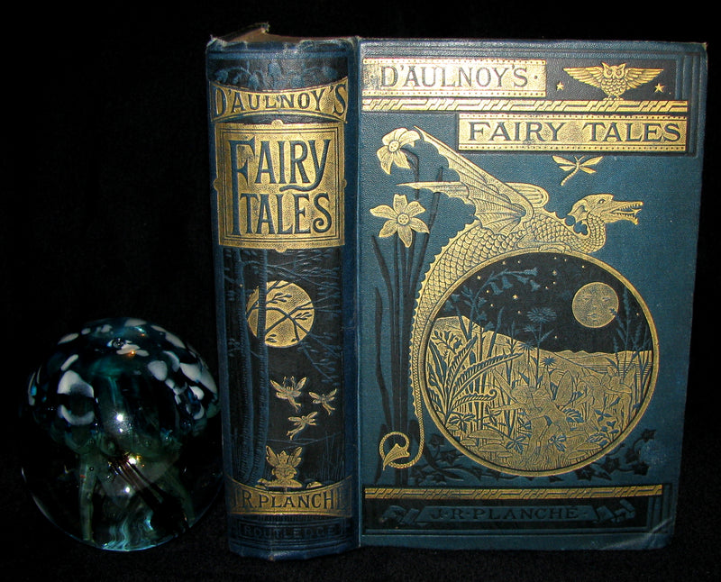 1881 Rare Victorian Book - Fairy Tales by The Countess d'Aulnoy