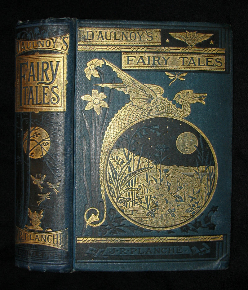 1881 Rare Victorian Book - Fairy Tales by The Countess d'Aulnoy