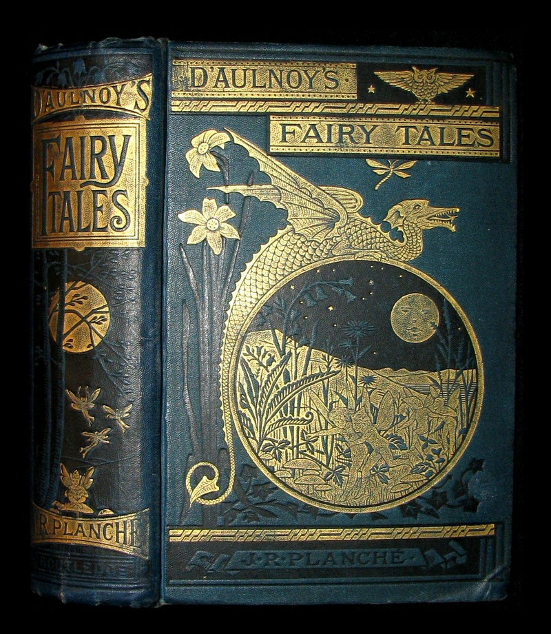 1881 Rare Victorian Book - Fairy Tales by The Countess d'Aulnoy