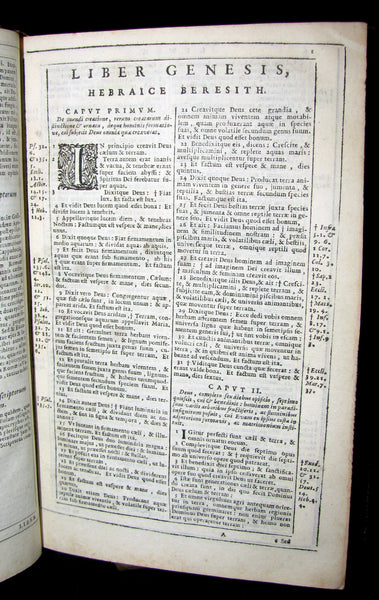 1682 Rare Latin Bible - Biblia Sacra Vulgate Holy Bible Cologne Netherlands Sixtus V Clement VIII