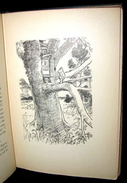 1926  First Edition - A. A. Milne & Ernest H. Shepard -  WINNIE-THE-POOH