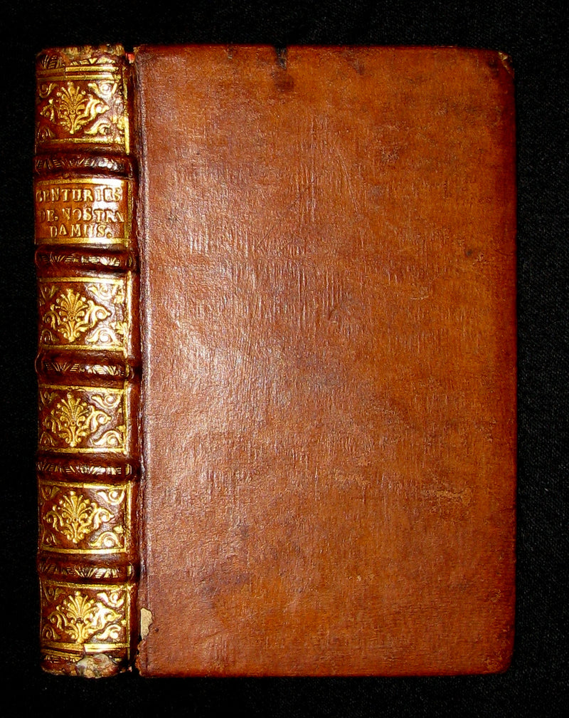 1689 Scarce French Book - NOSTRADAMUS, Les Vrayes Centuries et Propheties published by Volcker.