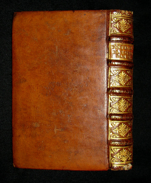 1689 Scarce French Book - NOSTRADAMUS, Les Vrayes Centuries et Propheties published by Volcker.