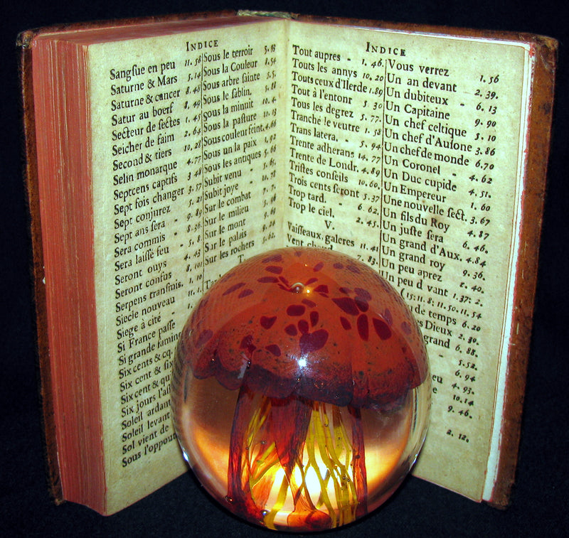 1689 Scarce French Book - NOSTRADAMUS, Les Vrayes Centuries et Propheties published by Volcker.