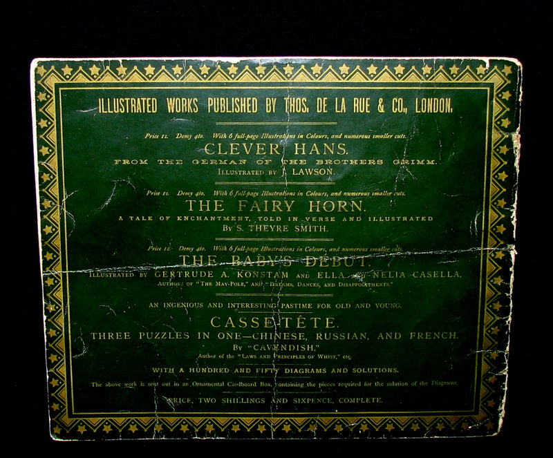 1883 Scarce Book - The FAIRIES – A Child’s Song by William Allingham Illustrated by E. Gertrude Thomson. 1stED.