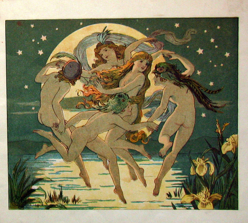 1883 Scarce Book - The FAIRIES – A Child’s Song by William Allingham Illustrated by E. Gertrude Thomson. 1stED.