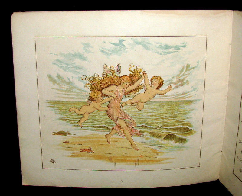 1883 Scarce Book - The FAIRIES – A Child’s Song by William Allingham Illustrated by E. Gertrude Thomson. 1stED.