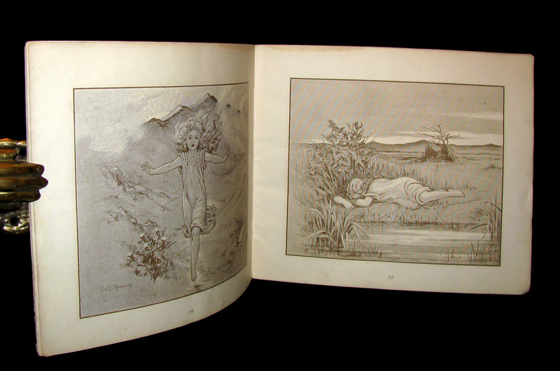 1883 Scarce Book - The FAIRIES – A Child’s Song by William Allingham Illustrated by E. Gertrude Thomson. 1stED.