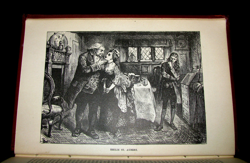 1880's Scarce Gothic Novel Edition -The Mysteries of Udolpho by Ann Radcliffe