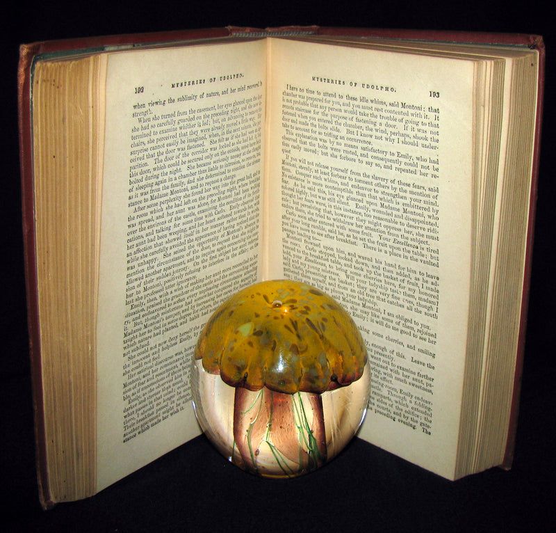 1880's Scarce Gothic Novel Edition -The Mysteries of Udolpho by Ann Radcliffe