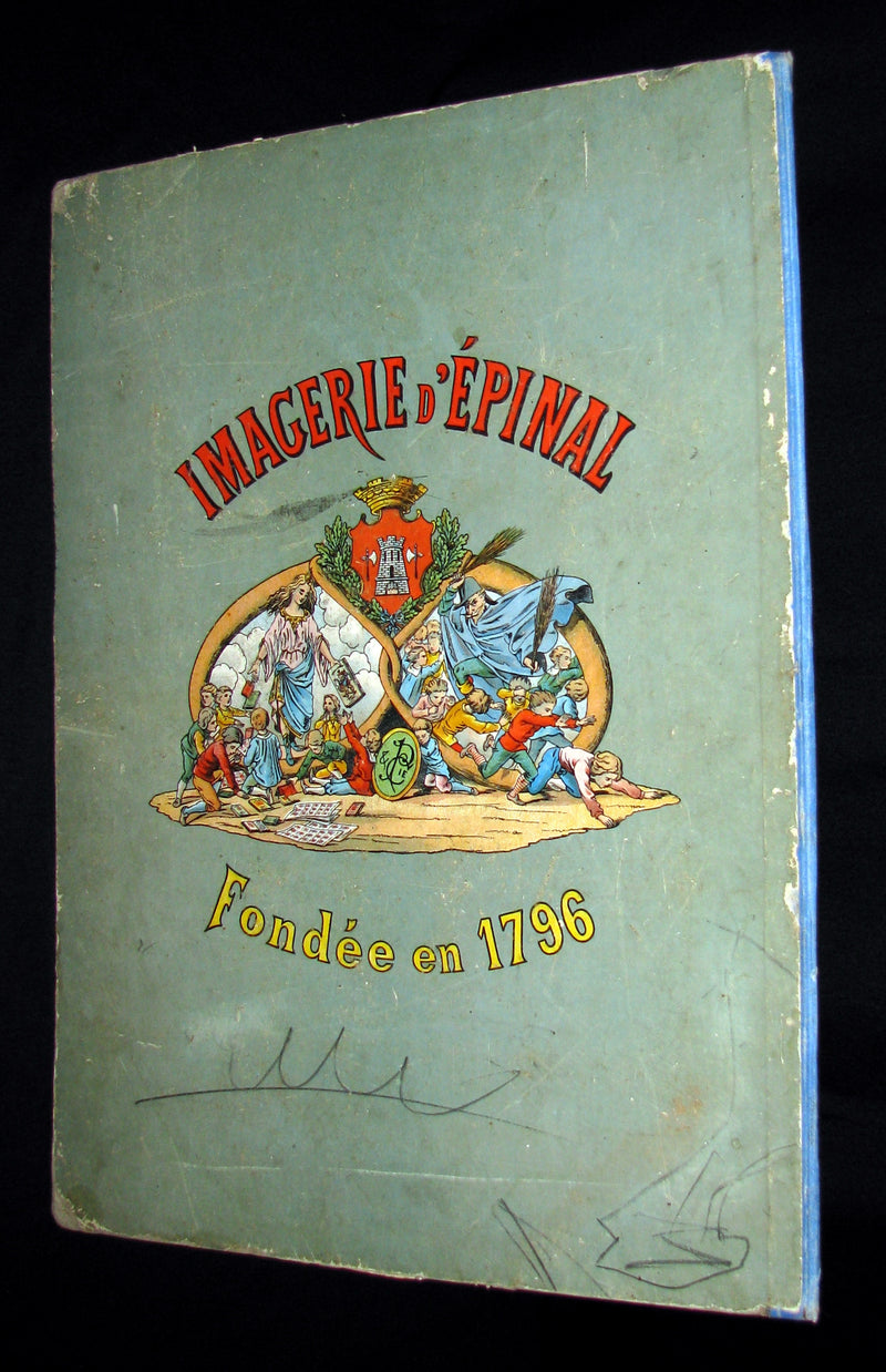 1890 Scarce illustrated French Book ~ Images d'Epinal en dispositions diverses No1