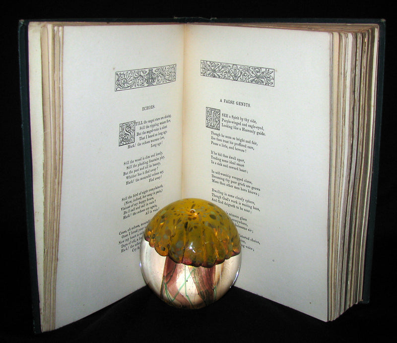 1881 Rare Victorian Book - Legends and Lyrics by Adelaide Anne Procter. Illustrated.