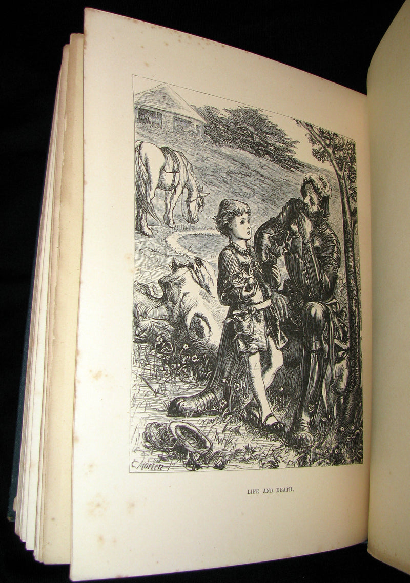 1881 Rare Victorian Book - Legends and Lyrics by Adelaide Anne Procter. Illustrated.