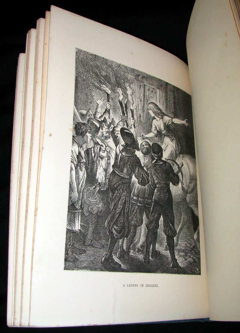 1881 Rare Victorian Book - Legends and Lyrics by Adelaide Anne Procter. Illustrated.