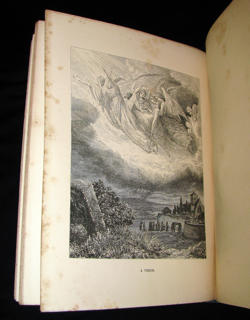 1881 Rare Victorian Book - Legends and Lyrics by Adelaide Anne Procter. Illustrated.