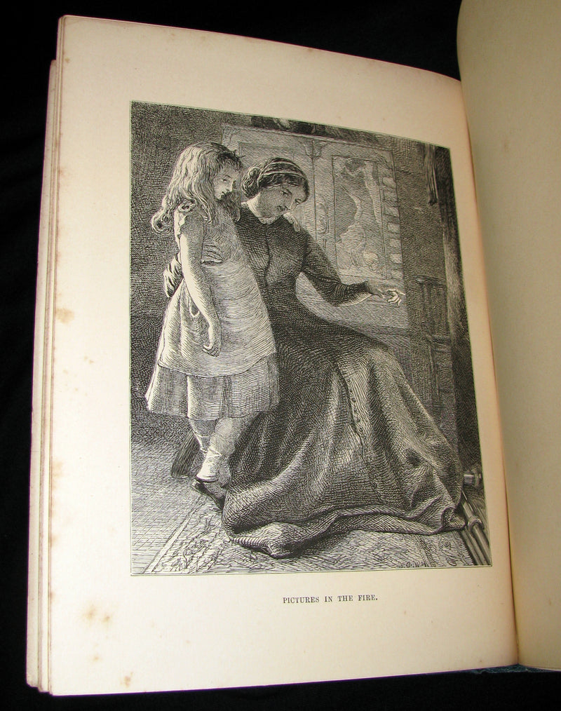 1881 Rare Victorian Book - Legends and Lyrics by Adelaide Anne Procter. Illustrated.