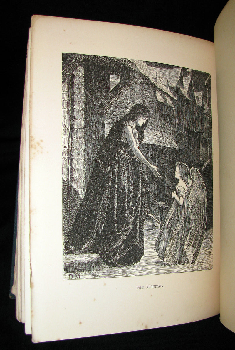 1881 Rare Victorian Book - Legends and Lyrics by Adelaide Anne Procter. Illustrated.