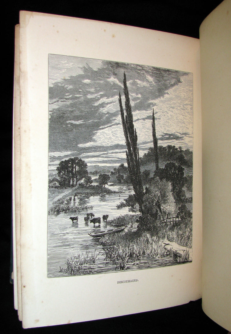 1881 Rare Victorian Book - Legends and Lyrics by Adelaide Anne Procter. Illustrated.