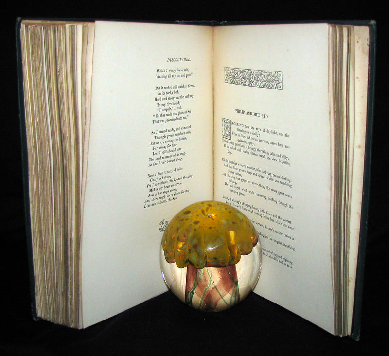 1881 Rare Victorian Book - Legends and Lyrics by Adelaide Anne Procter. Illustrated.