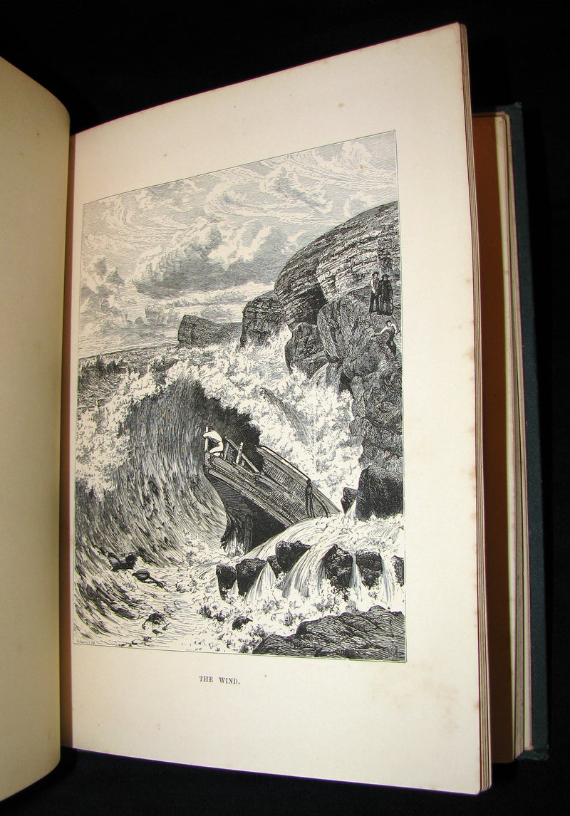 1881 Rare Victorian Book - Legends and Lyrics by Adelaide Anne Procter. Illustrated.