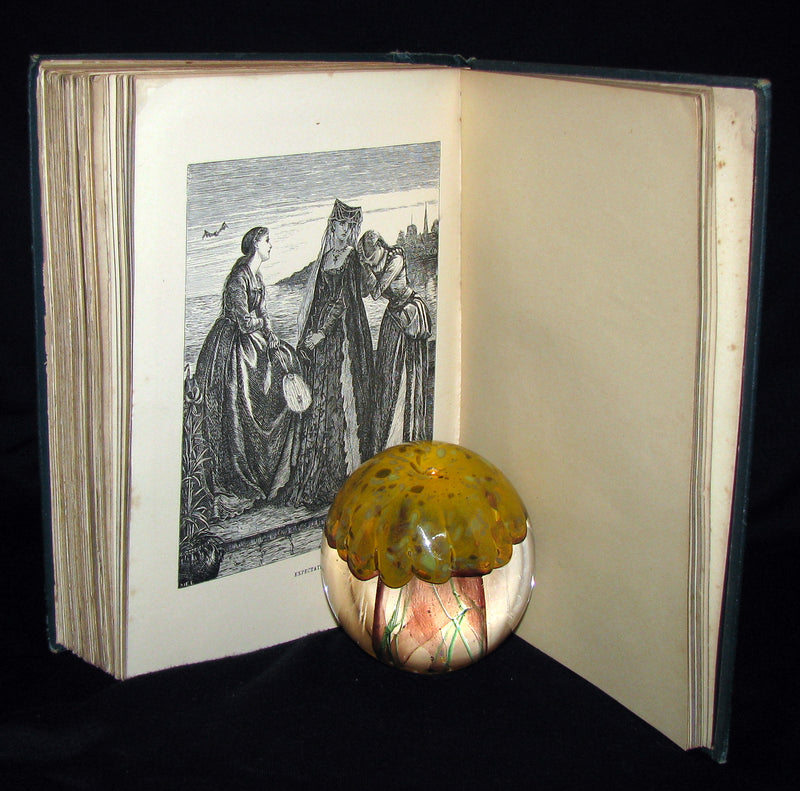 1881 Rare Victorian Book - Legends and Lyrics by Adelaide Anne Procter. Illustrated.