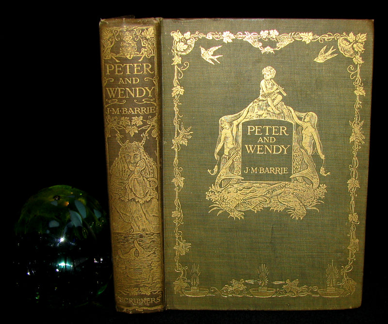 1911 Rare Book  - Peter Pan First Edition - Peter and Wendy by James Matthew Barrie