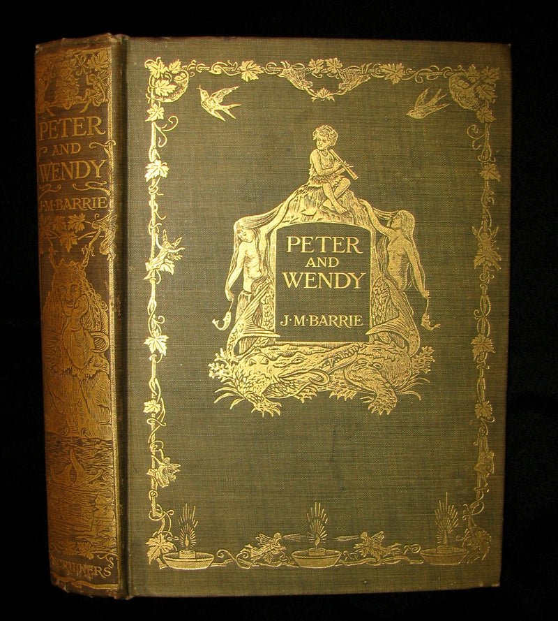 1911 Rare Book  - Peter Pan First Edition - Peter and Wendy by James Matthew Barrie