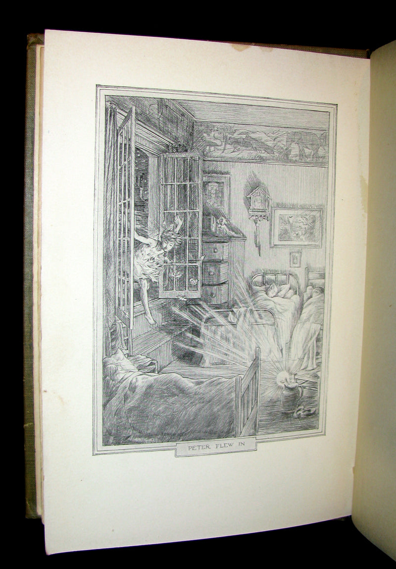 1911 Rare Book  - Peter Pan First Edition - Peter and Wendy by James Matthew Barrie