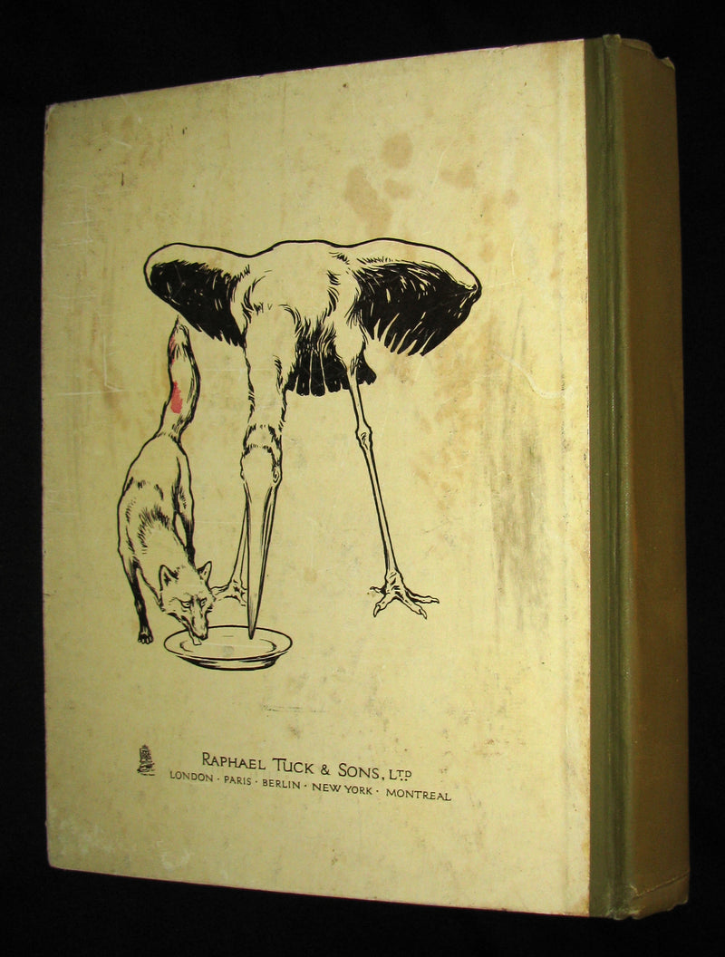 1910 Rare Book - Aesop's Fables Illustrated by Edwin Noble