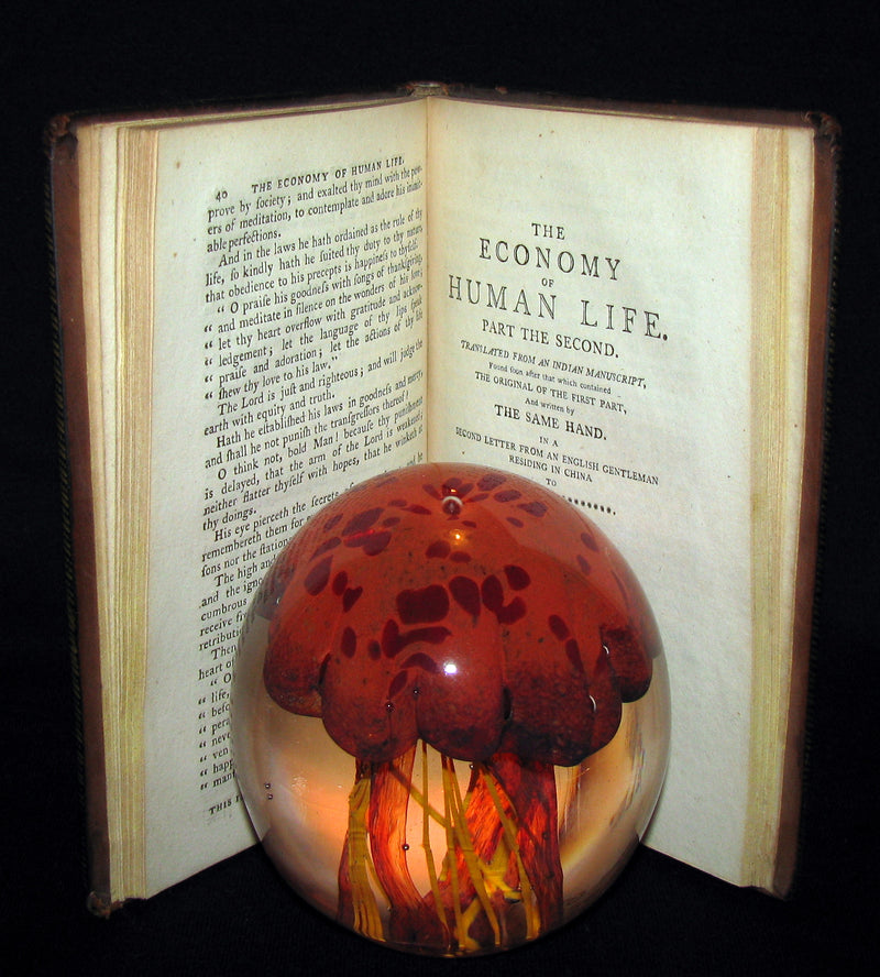 1800 Rare Book -  The Economy of Human Life from an Indian Manuscript written by a Bramin